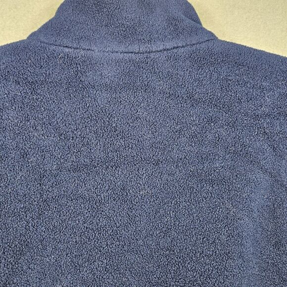 LL Bean Sweater Mens XL Fleece Snap T 1/4 Blue Gorpecore L.L. Bean - Picture 12 of 12